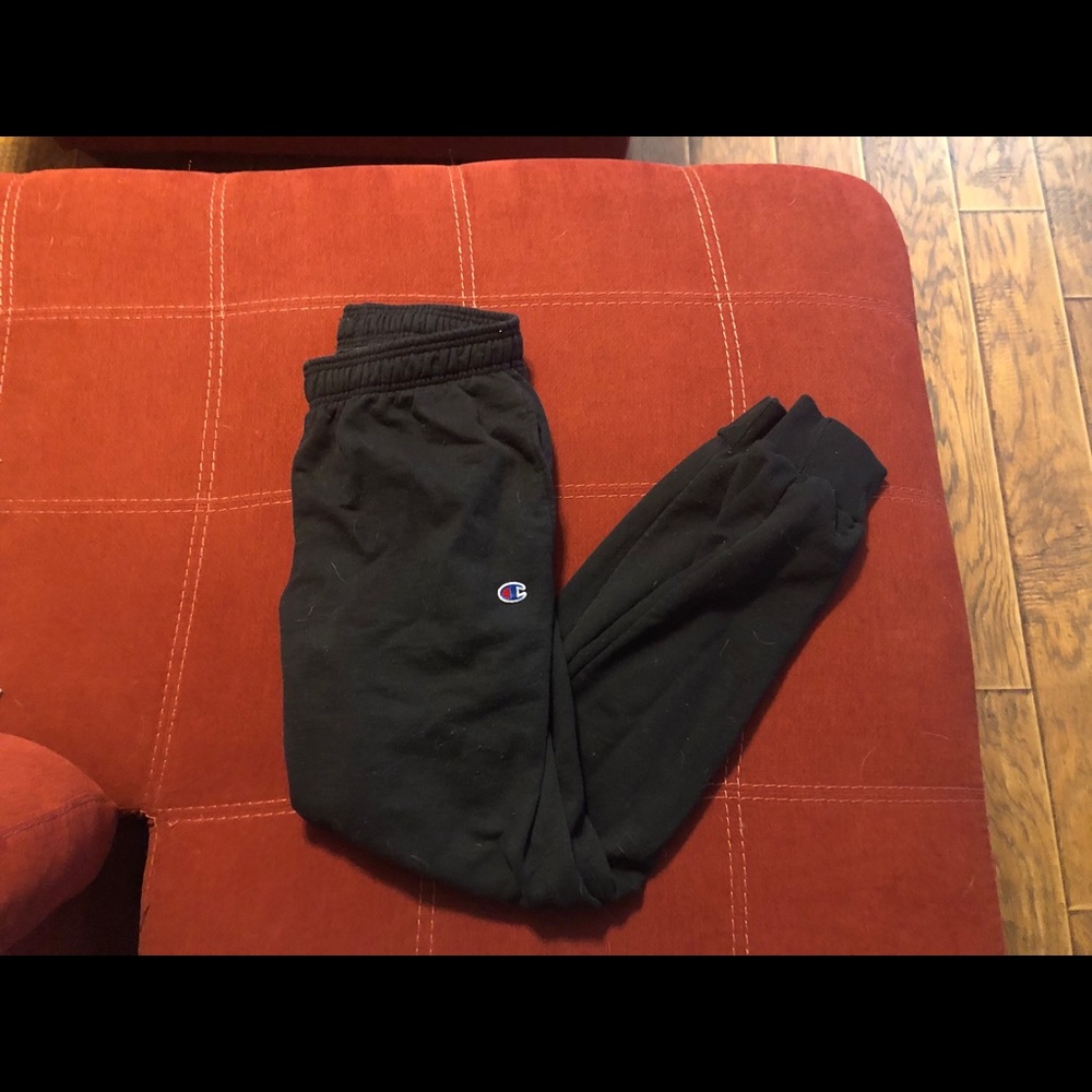 Black Champion Sweatpants